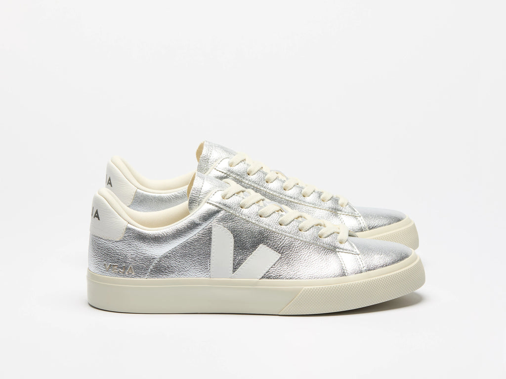 CAMPO LEATHER SILVER WHITE