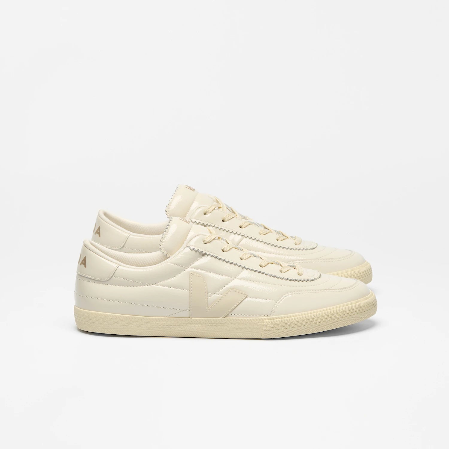 PANENKA PATENT LEATHER OFF-WHITE NATURAL