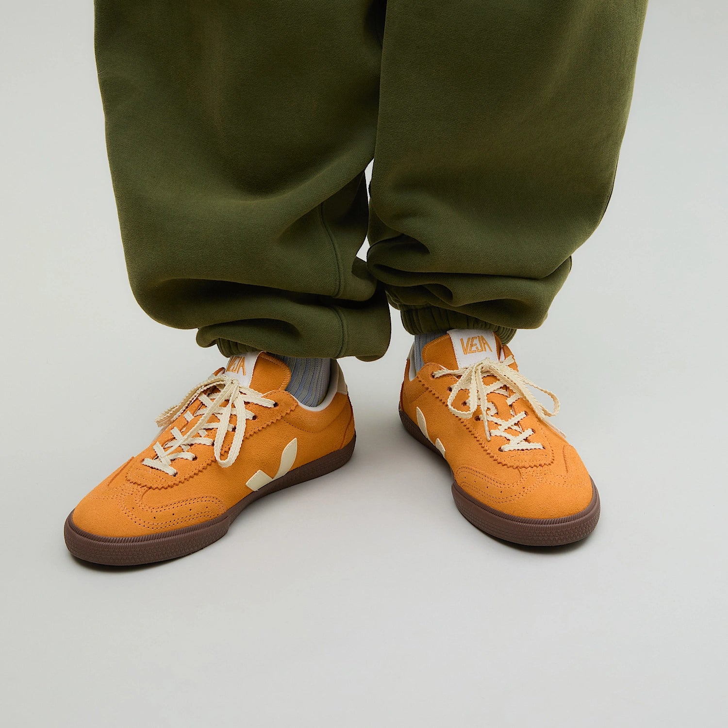 VOLLEY SUEDE MANGO CALCAIRE BARK