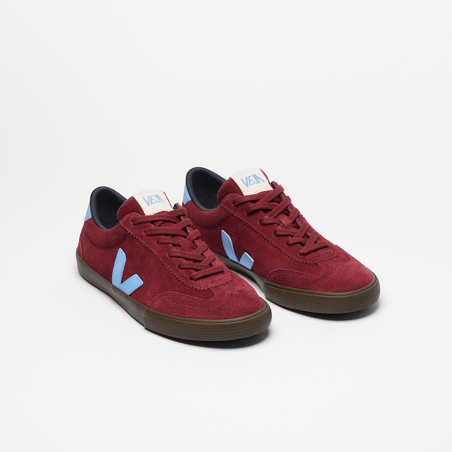 VOLLEY SUEDE GRENAT AQUA EAGLE