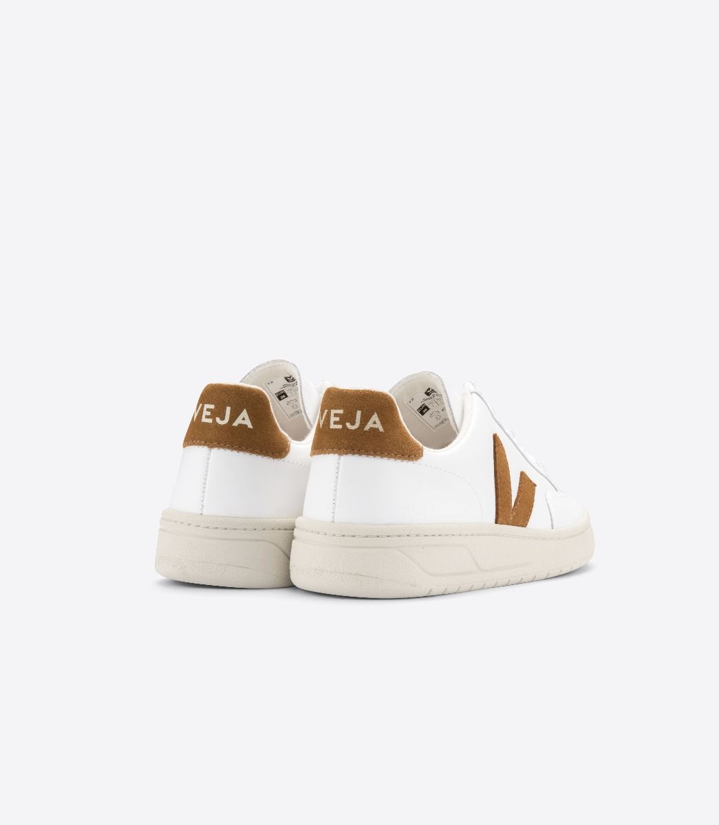 Zapatillas Veja V-12 Leather White Camel