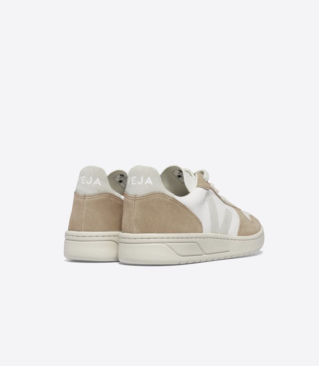 Zapatillas Veja V-10 White Natural Sahara