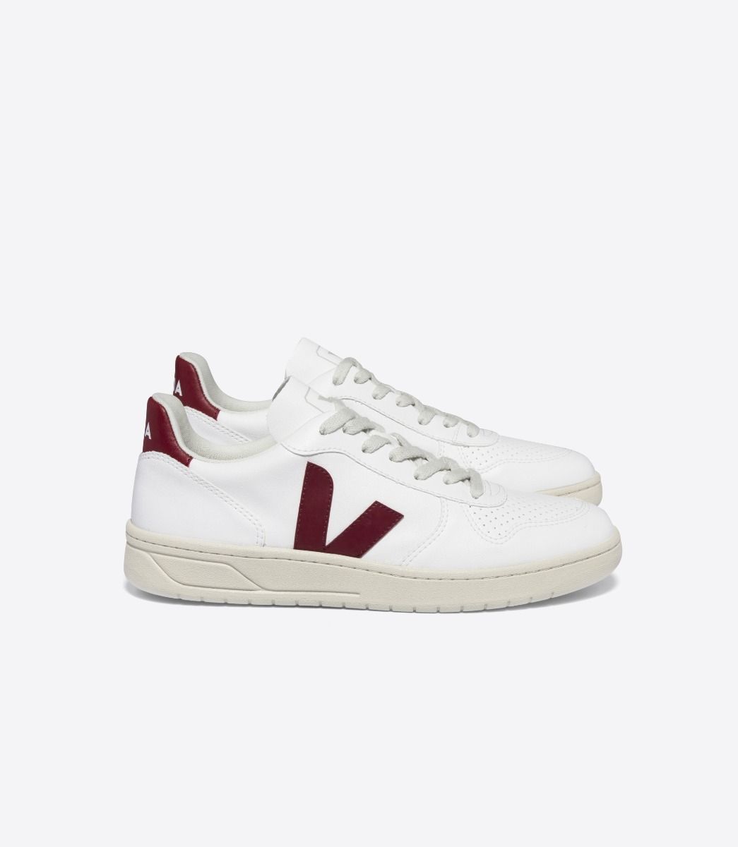 Zapatillas Veja V-10 CWL White Marsala