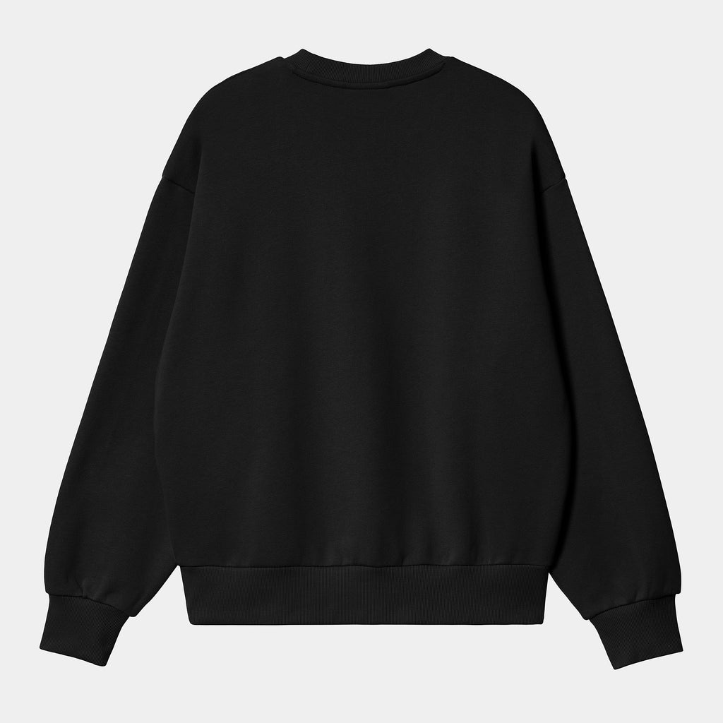 W' Casey Sweatshirt Black Silver