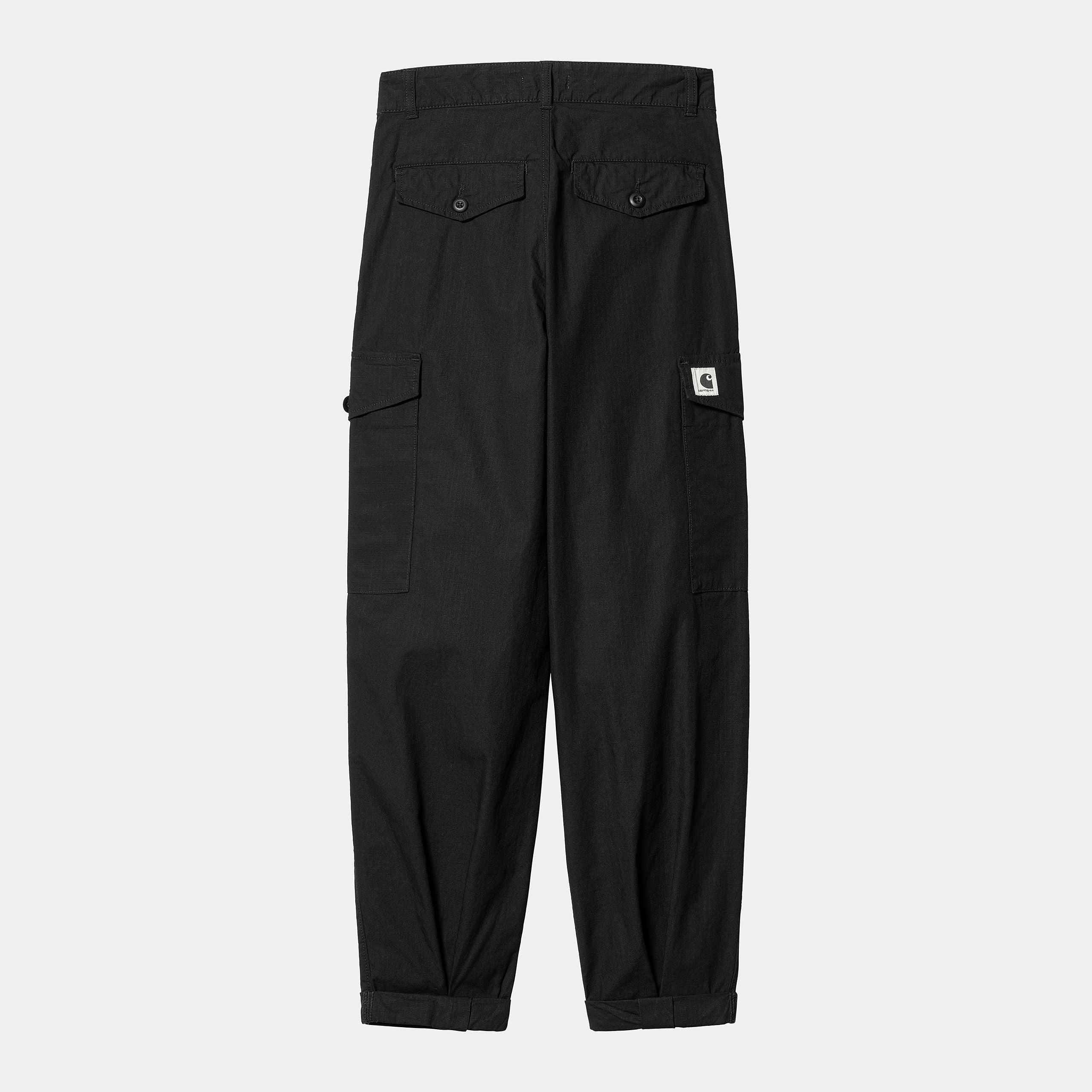 W' Collins Pant Black Ripstop