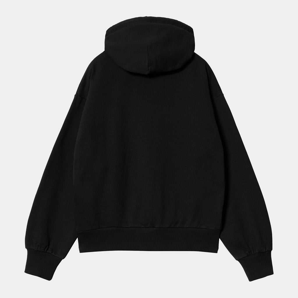 W' Hooded Casey Sweatshirt Black Silver