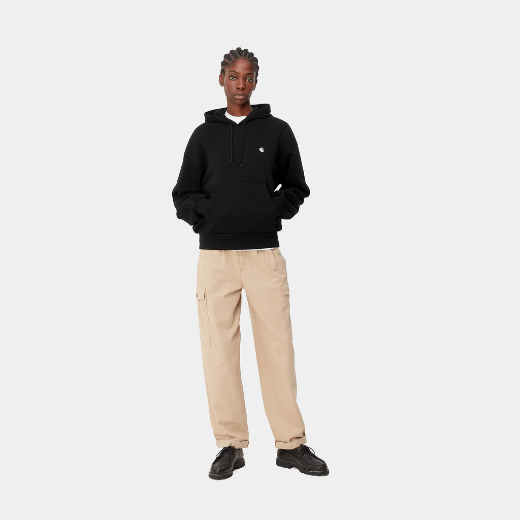 W' Hooded Casey Sweatshirt Black Silver