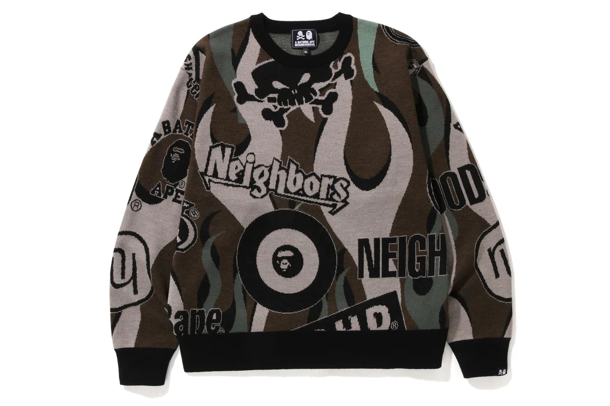 BAPE® X NEIGHBORHOOD RELAXED FIT KNIT - Neighborhood