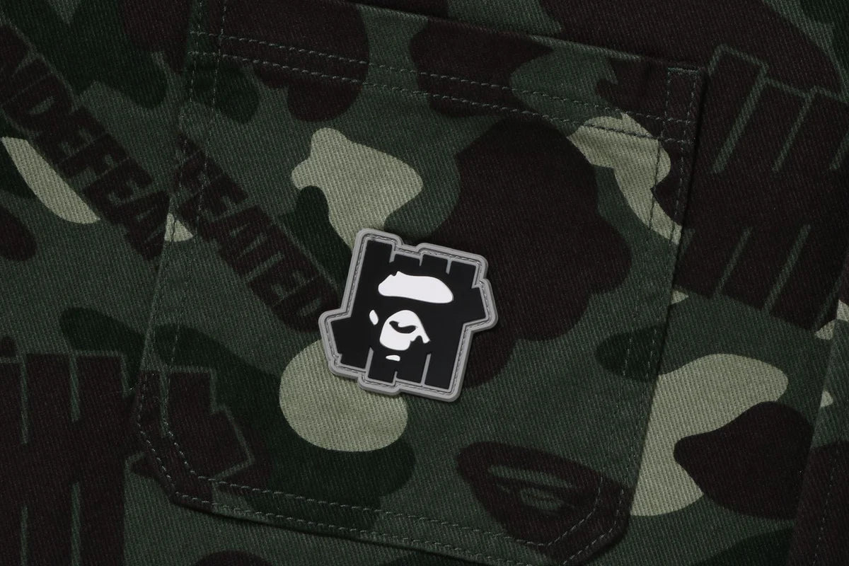 BAPE® X UNDEFEATED COLOR CAMO FLANNEL JACKET - Neighborhood