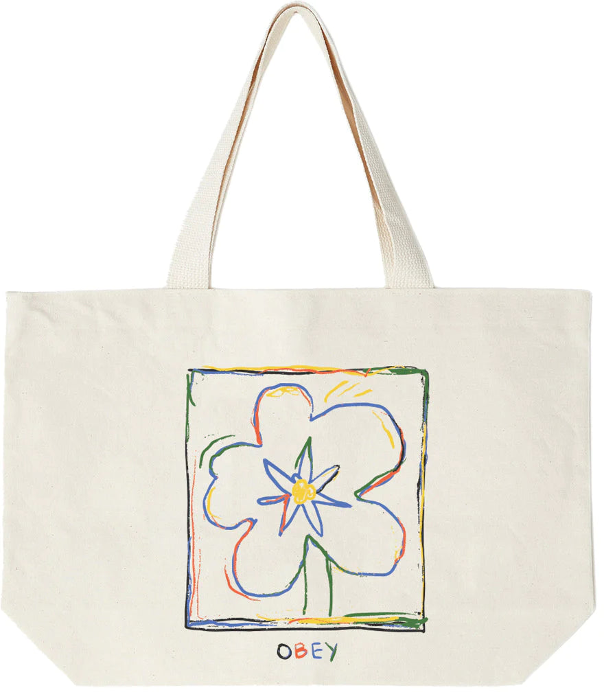 Obey Art School Tote Natural