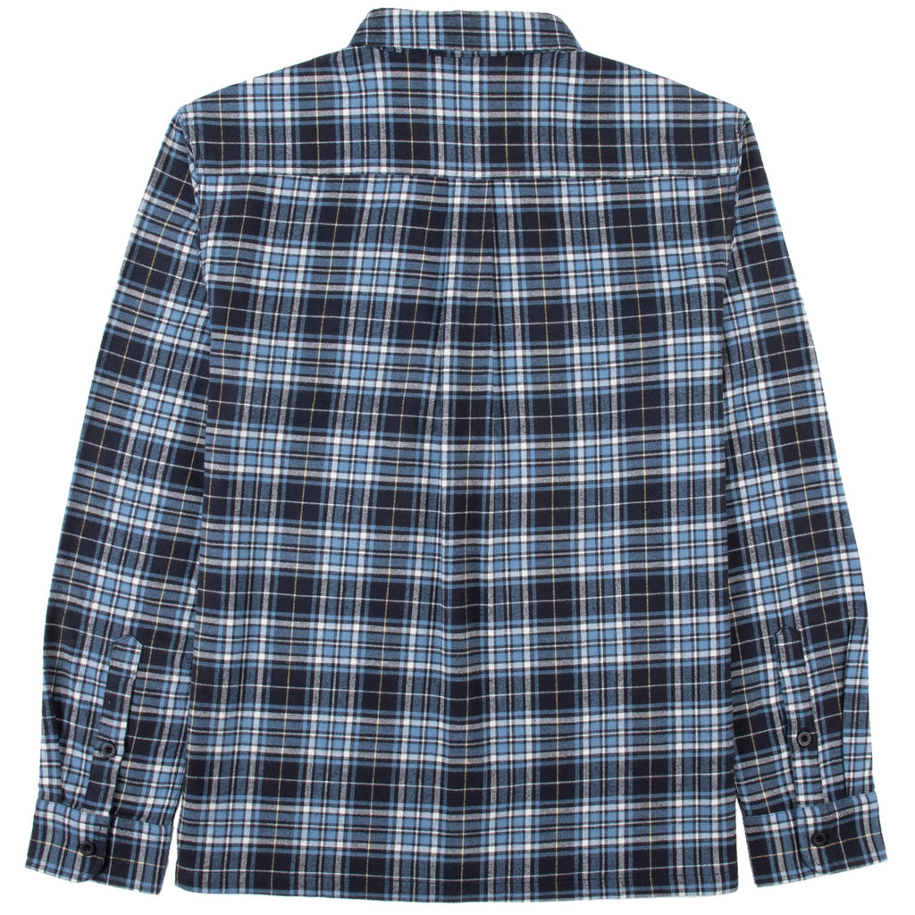 Suspect Flannel Shirt Denim Blue