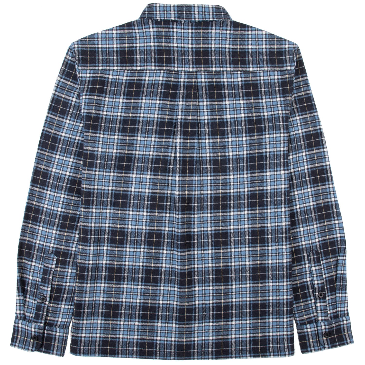 Suspect Flannel Shirt Denim Blue