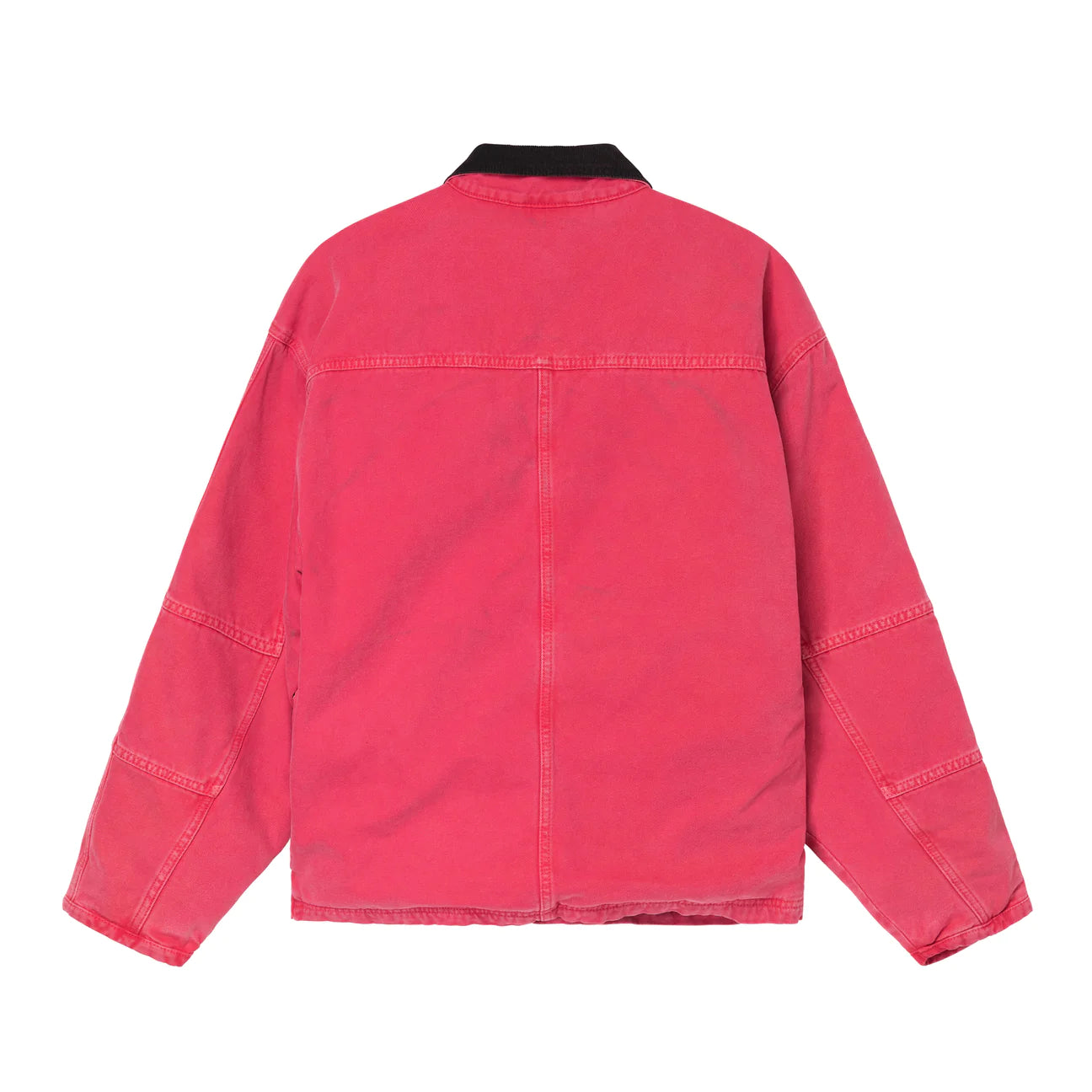 Washed Canvas Shop Jacket Hot Pink