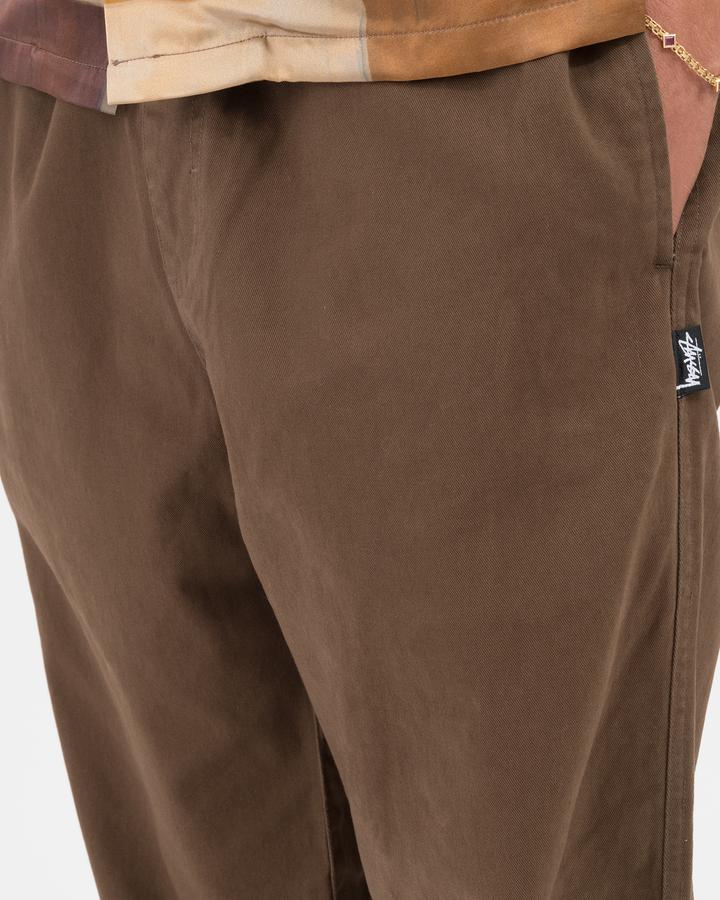 Brushed Beach Pant Brown