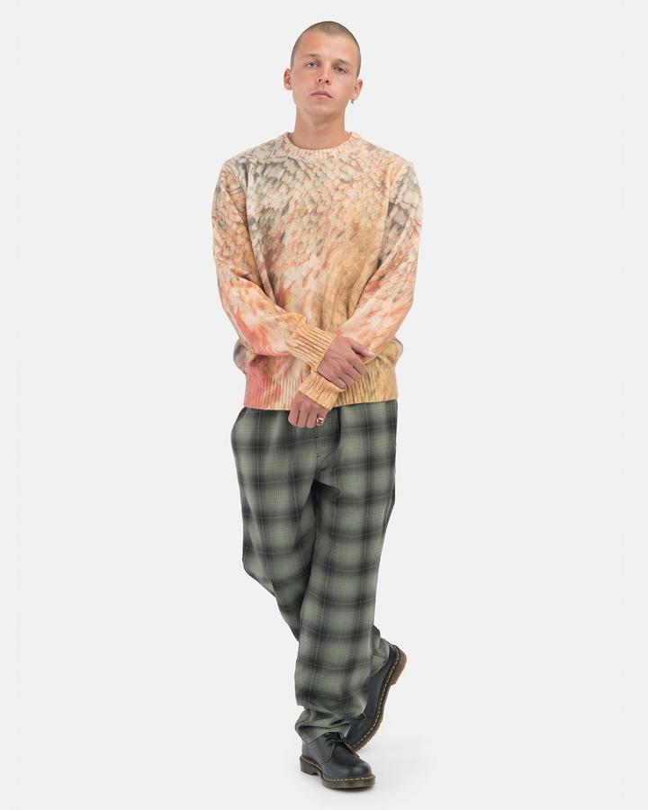 Shadow Plaid Relaxed Pant