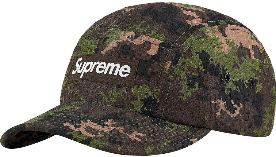 Camo Ripstop Camp Cap Green