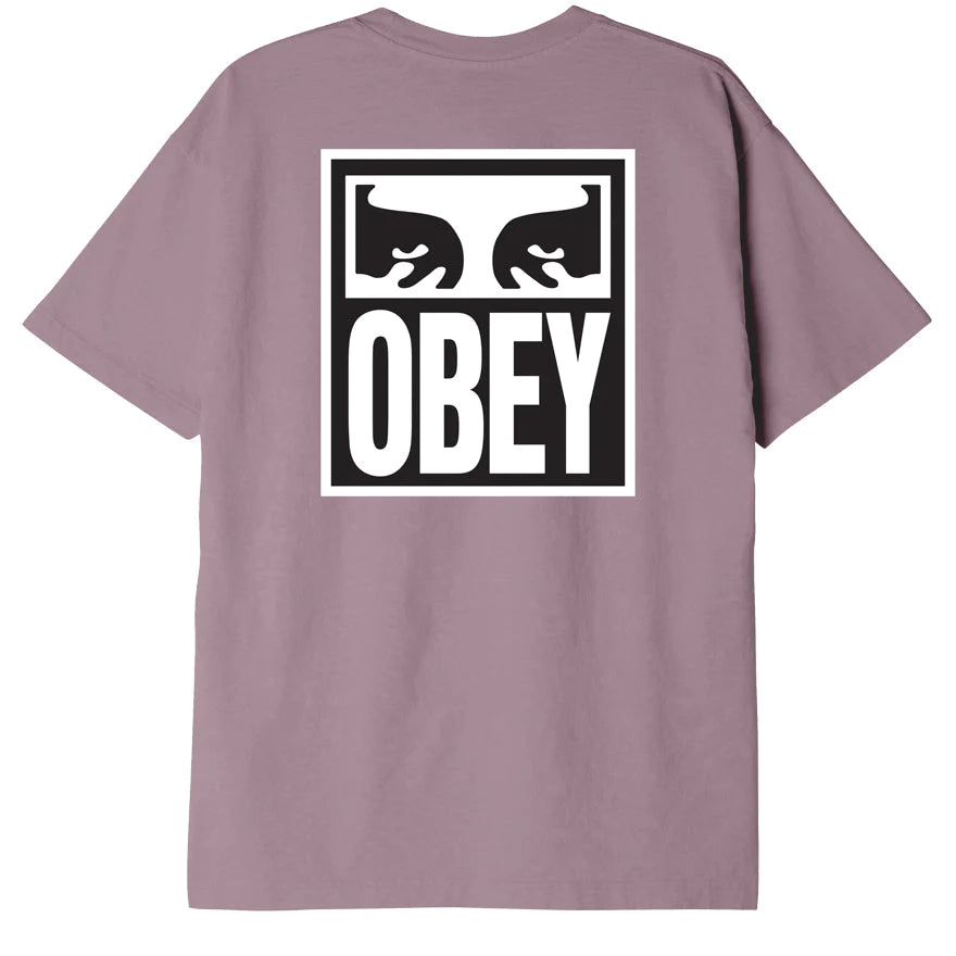 Obey Eyes Icon 2 Heavyweight Box T-Shirt Lilac