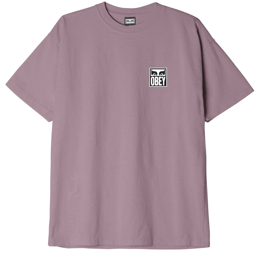 Obey Eyes Icon 2 Heavyweight Box T-Shirt Lilac