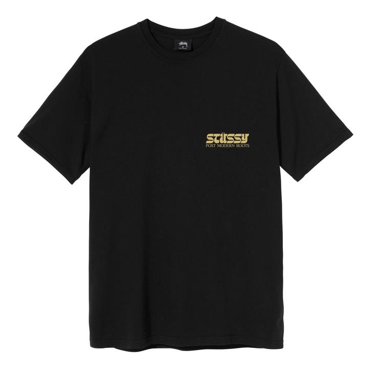 Post Modern Roots Dyed Tee Black