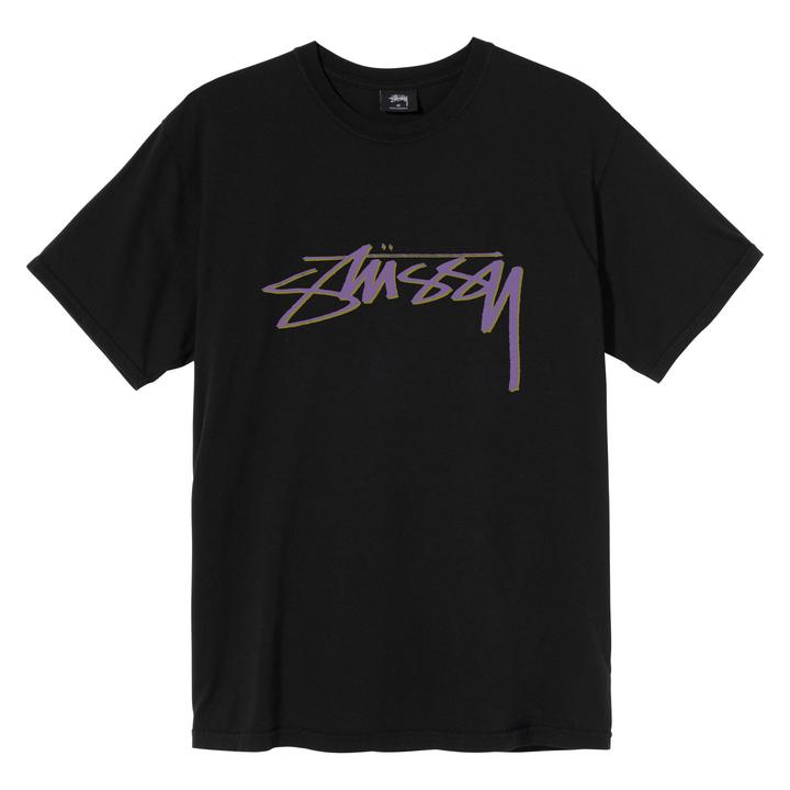 Smooth Stock Dyed Tee Black