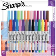 Sharpie Permanent Markers, Electro Pop, Ultra Fine Point 25 Oct