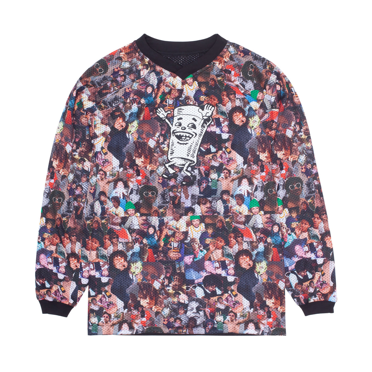Party Cup L/S Reversible Jersey Black / All Over Printed