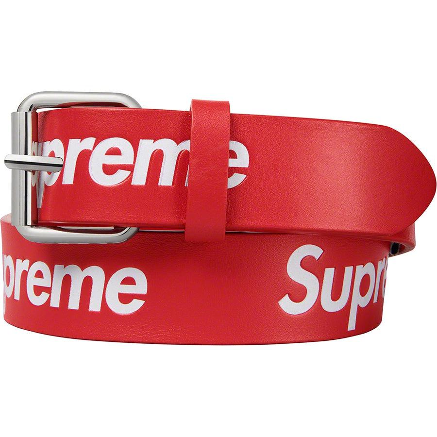 Supreme Repeat Leather Belt