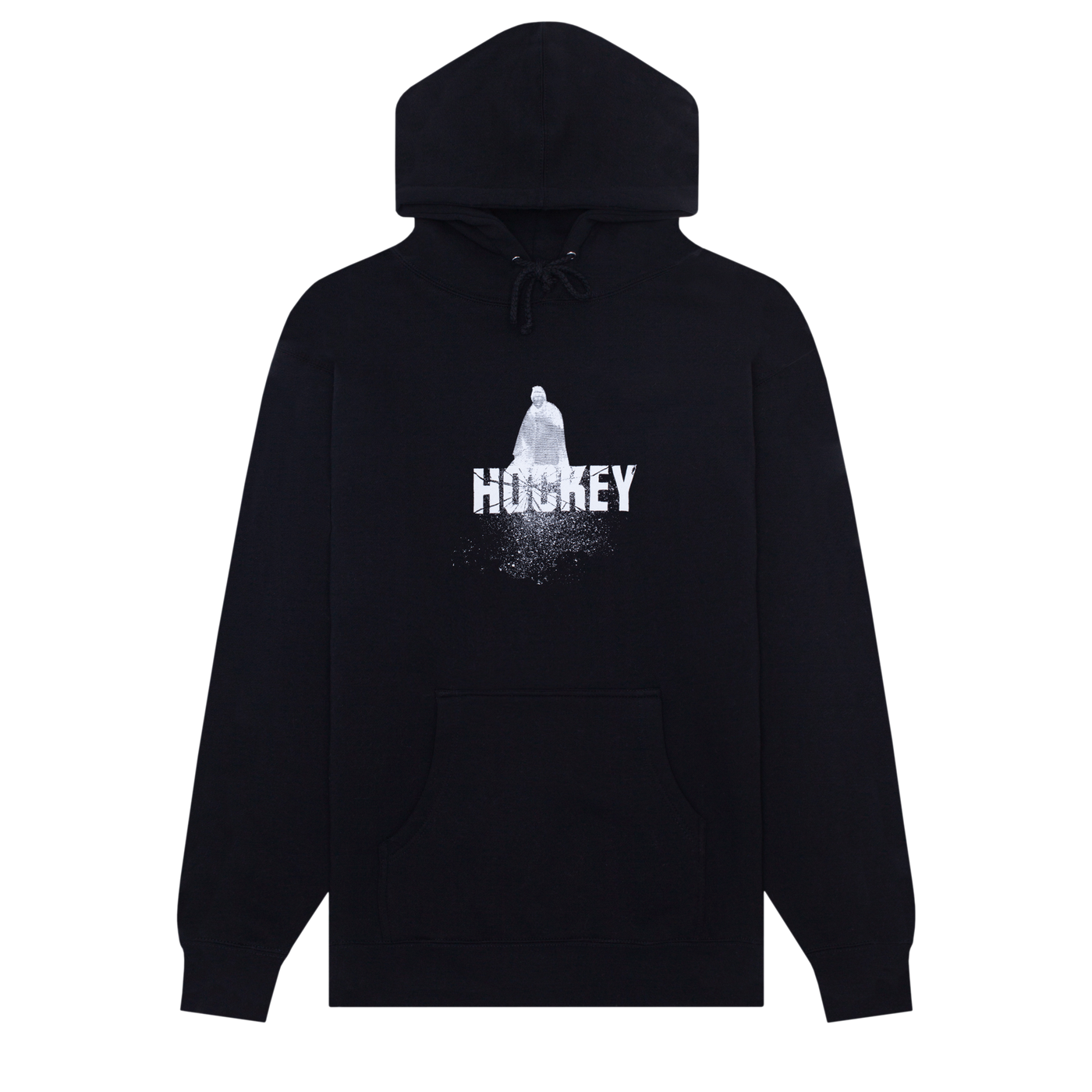 Fractual Hoodie Black