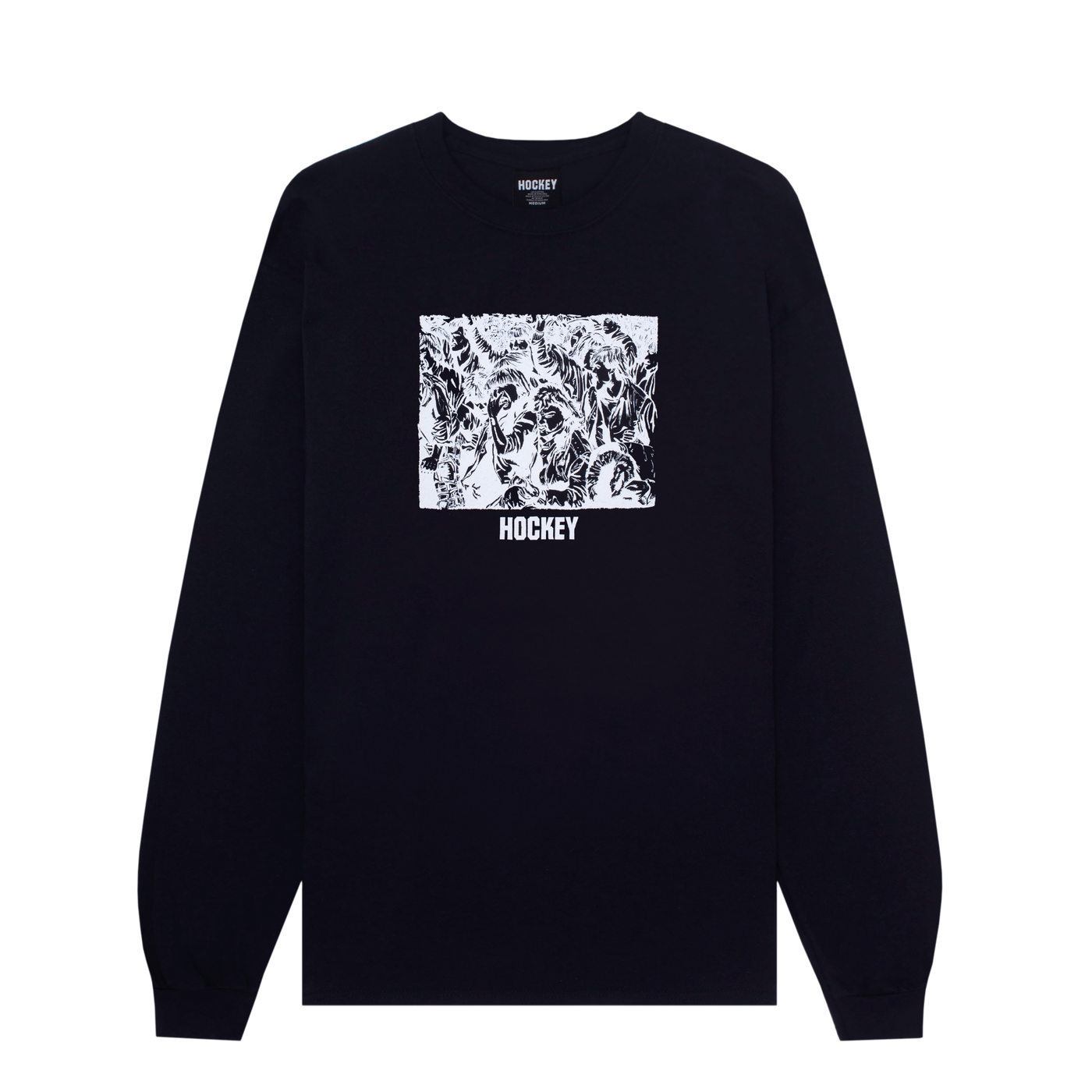 Rockers L/s Tee Black