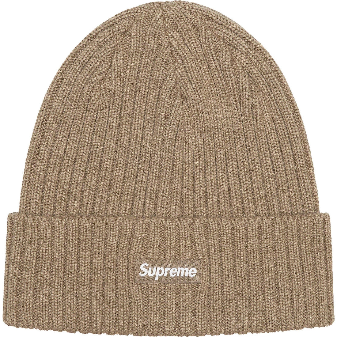 Supreme Overdyed Beanie Taupe