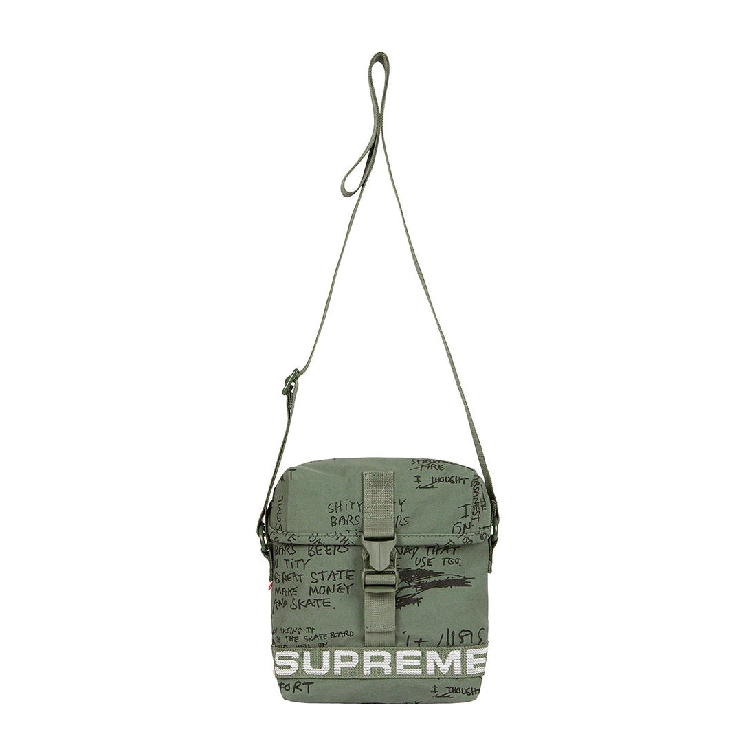 Supreme Field Side Bag Olive Gonz