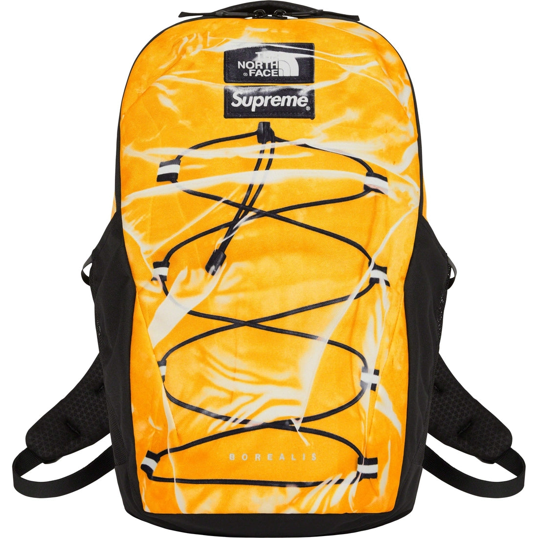 Supreme®/The North Face® Trompe L’Oeil Printed Borealis Backpack Yellow