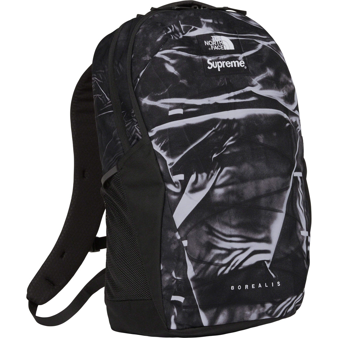 Supreme®/The North Face® Trompe L’Oeil Printed Borealis Backpack Black