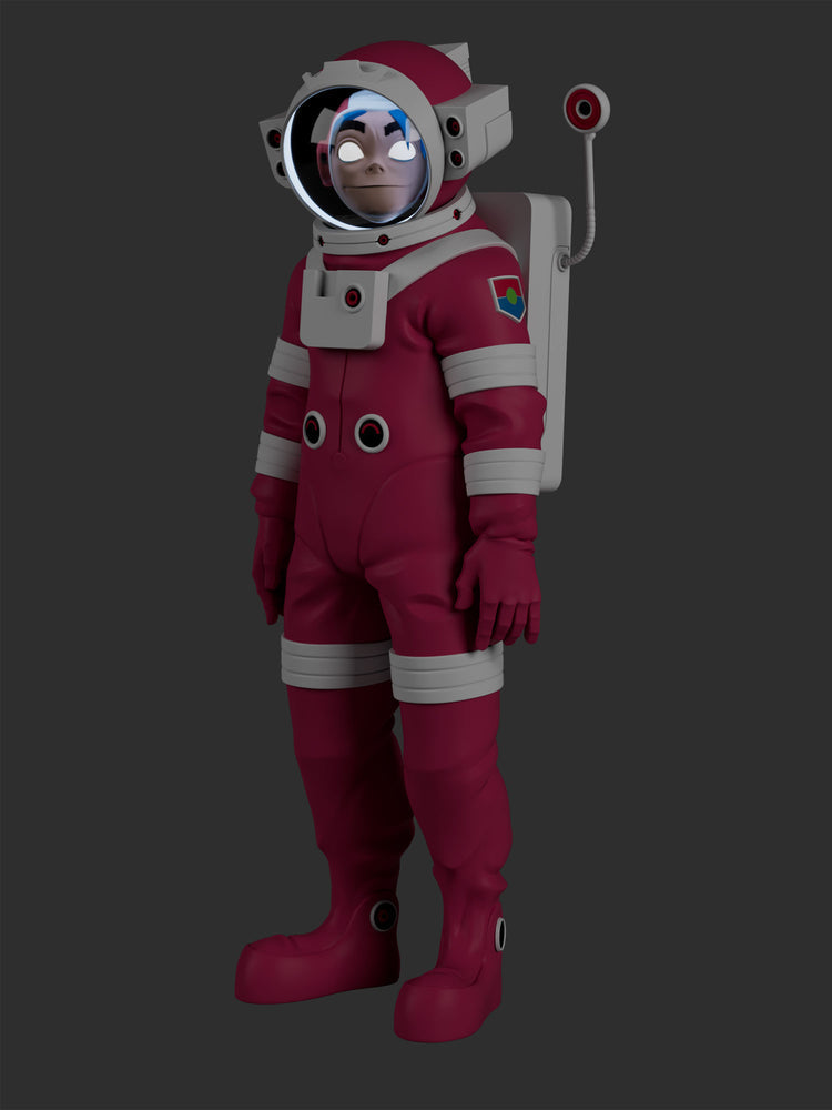 SUPERPLASTIC X GORILLAZ ASTRONAUT 2D 12 Neighborhood