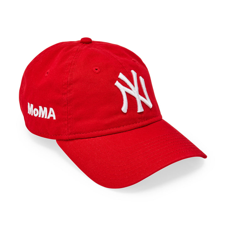 MoMA NY Yankees Adjustable Baseball Cap Red