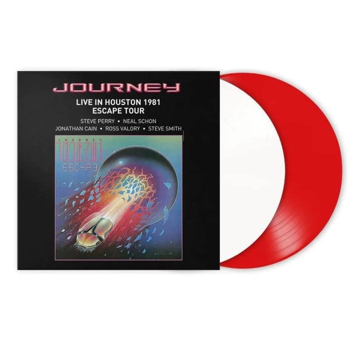 Live In Houston 1981 Escape Tour - Exclusive Limited Edition White & Red Colored Vinyl 2LP