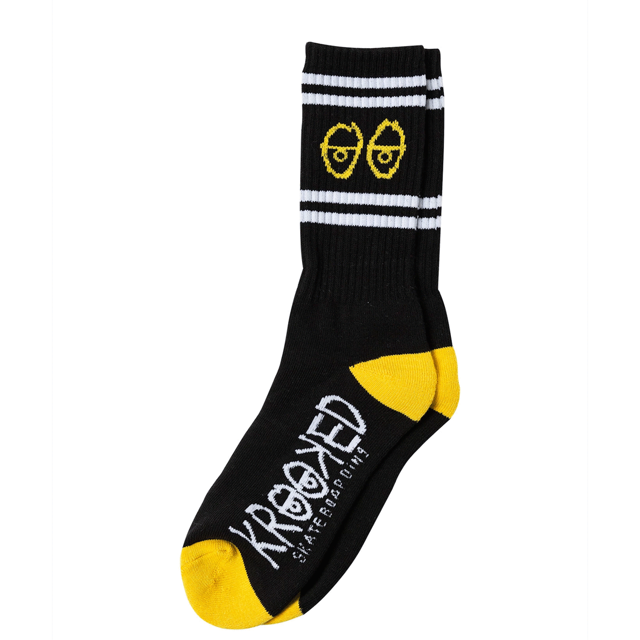 Krooked Socks Eyes Yellow