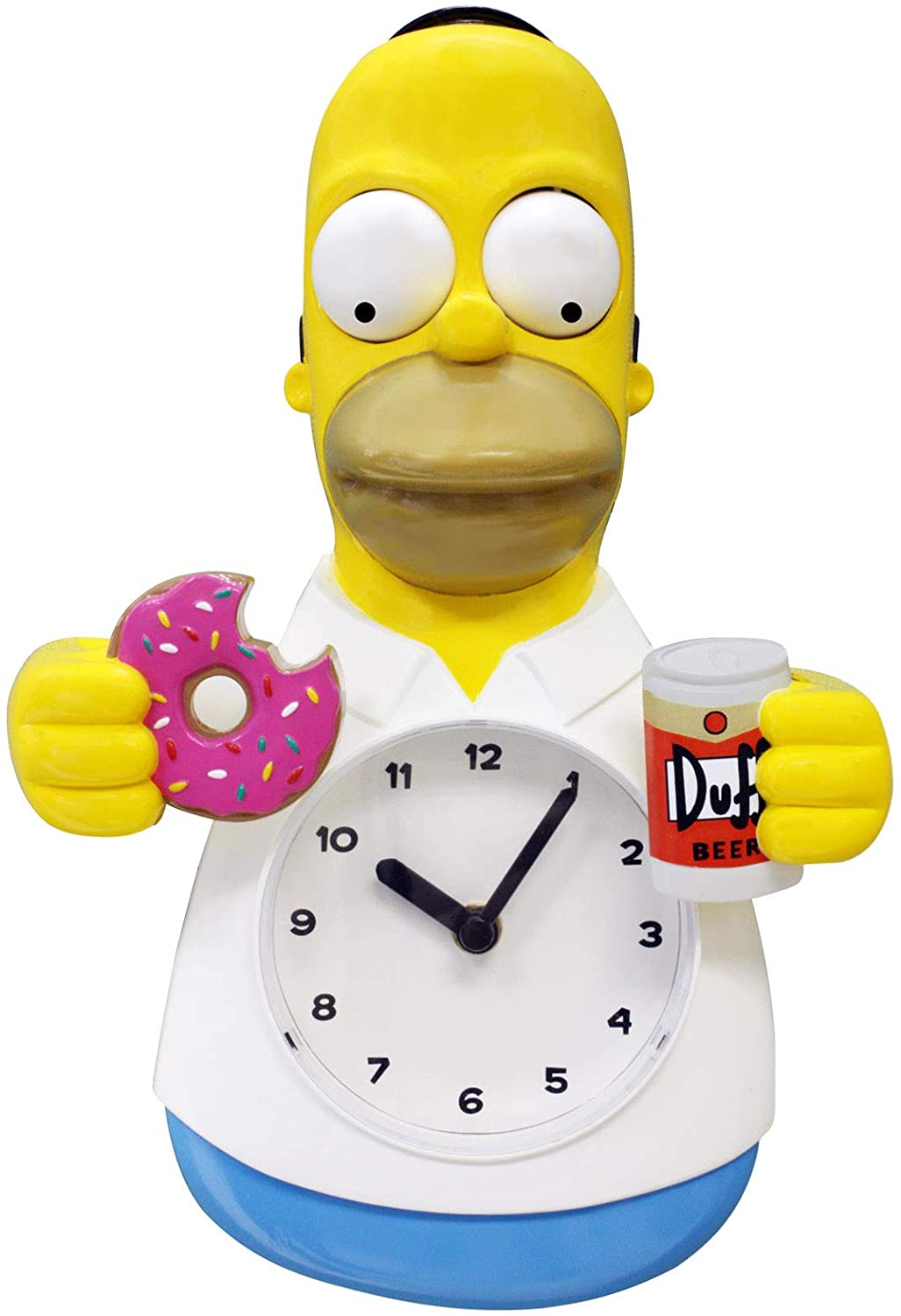 Homer Simpson Reloj de Movimiento 3D