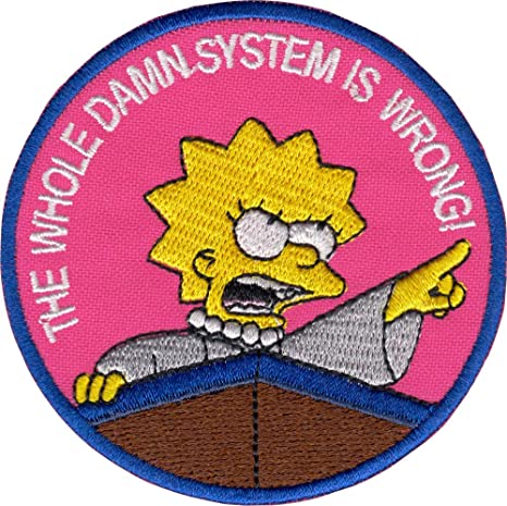Patches Lisa Simpson