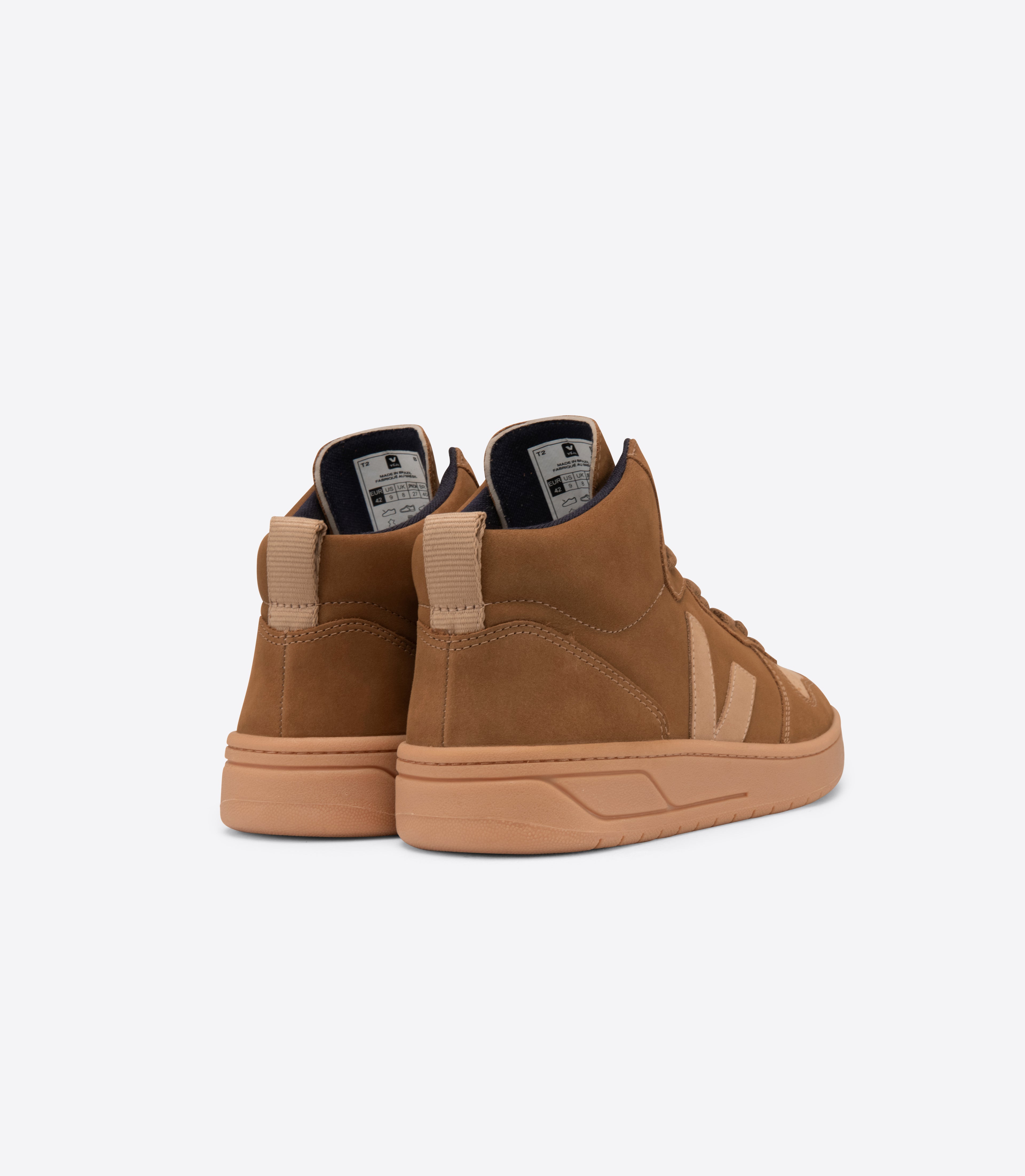 Zapatilla V-15 Nubuck Camel Desert