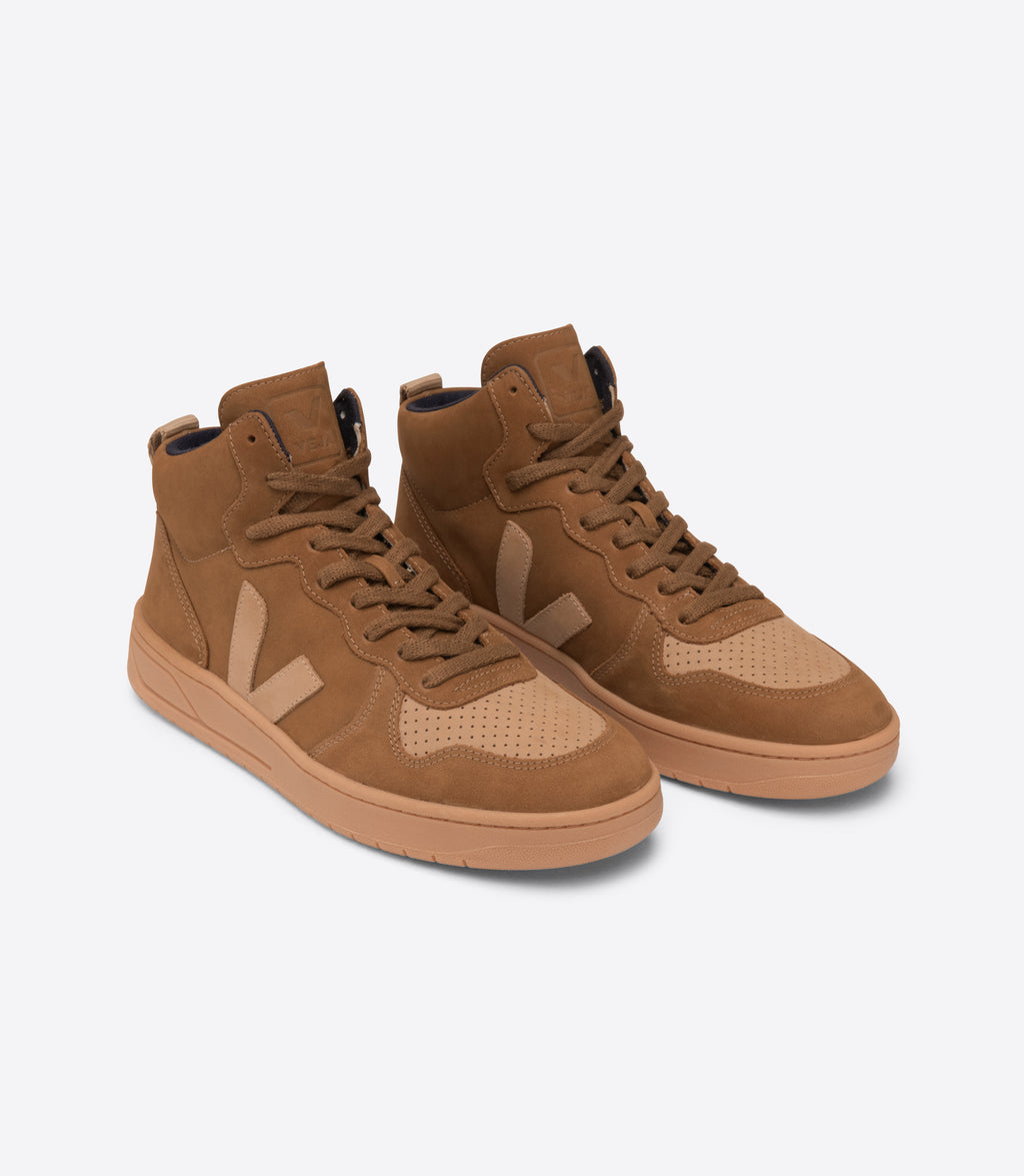 Zapatilla V-15 Nubuck Camel Desert
