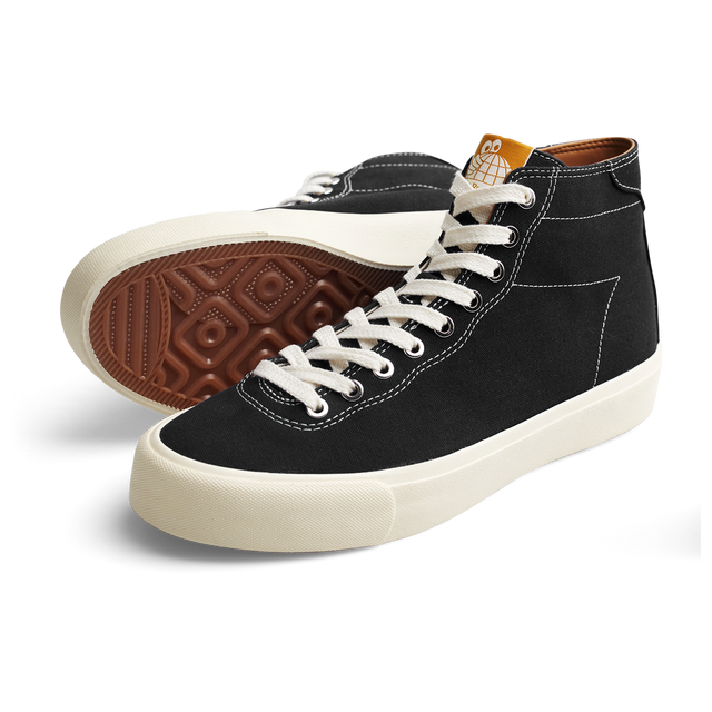 VM001 CANVAS HI (BLACK/WHITE)