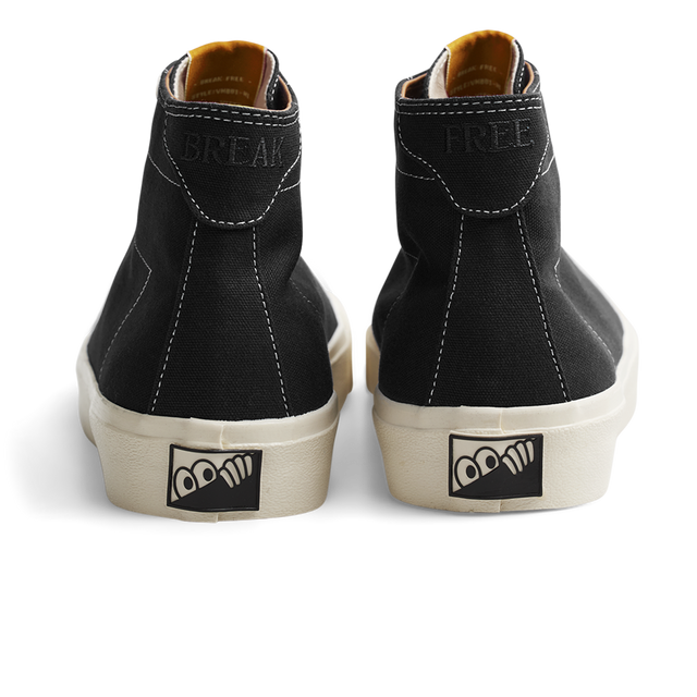 VM001 CANVAS HI (BLACK/WHITE)