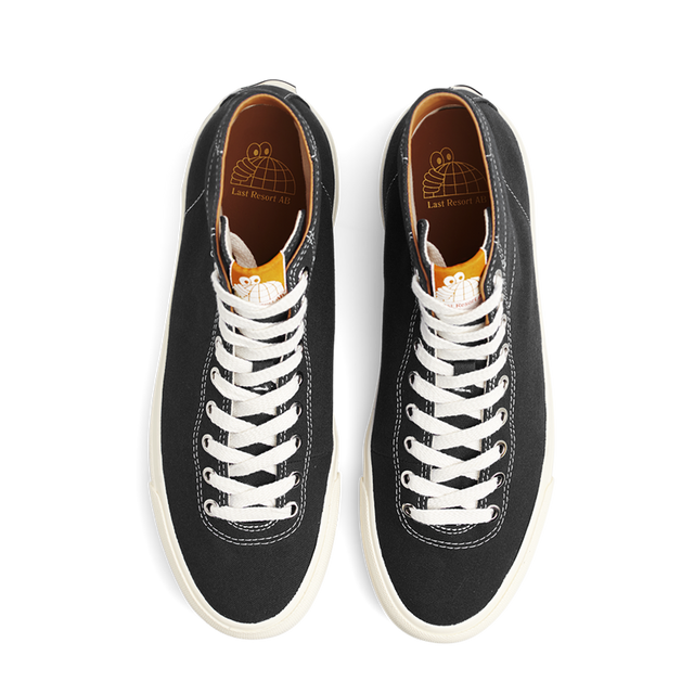 VM001 CANVAS HI (BLACK/WHITE)