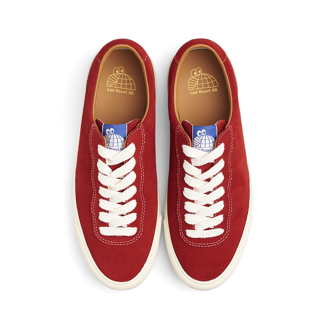 VM001 SUEDE LO (OLD RED/WHITE)