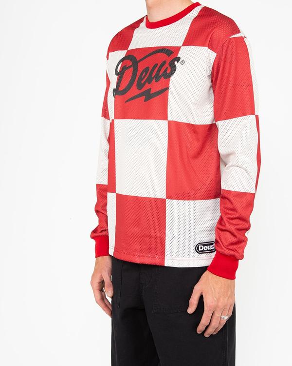 Funk Feud Moto Jersey Rocco Red