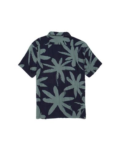 Hot Coral Shirt Sleeve Shirt Teal