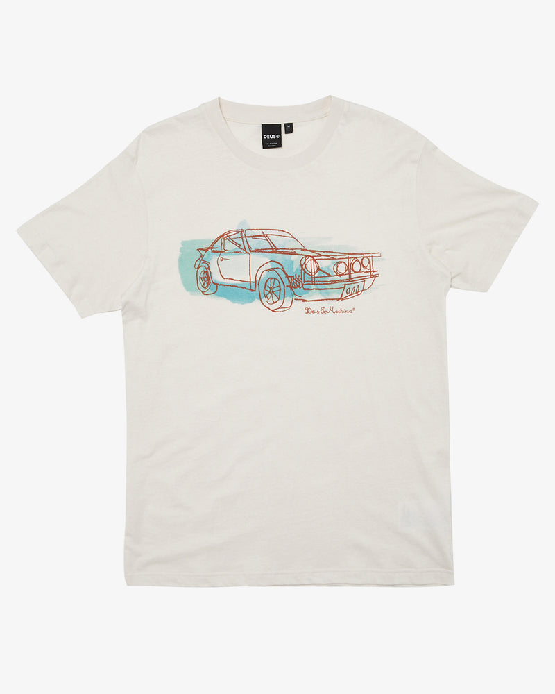 Luftgekuhlt Tee Vintage White