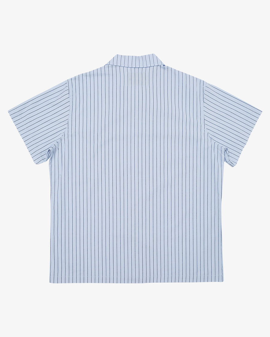 Foreman Stripe Shirt Blue