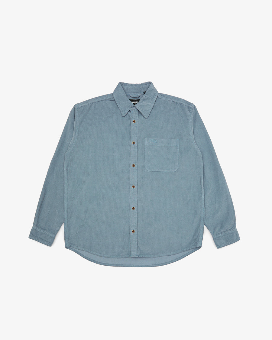 Allen Cord Shirt Smoke Blue